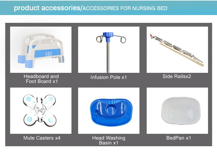 Boshikang Medical Back Adjustable Patient Used Steel Manual Hospital