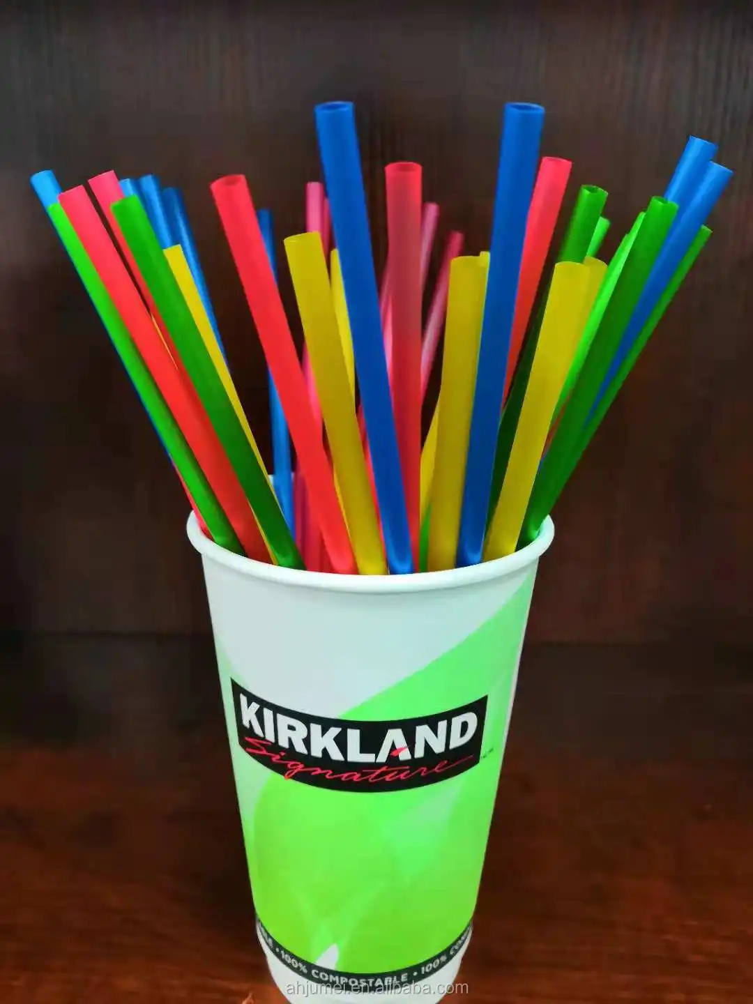 Pla Biodegradable Drinking Straw Cpla Eco Friendly Colored Straws For