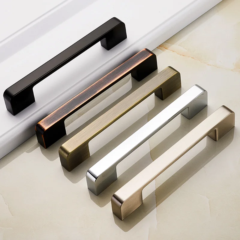 Brushed Cabinet Hardware Pulls Modern Kitchen Cabinet Handles