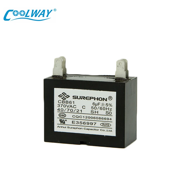 Single Phase air Variable Capacitor Bank of air Conditioner