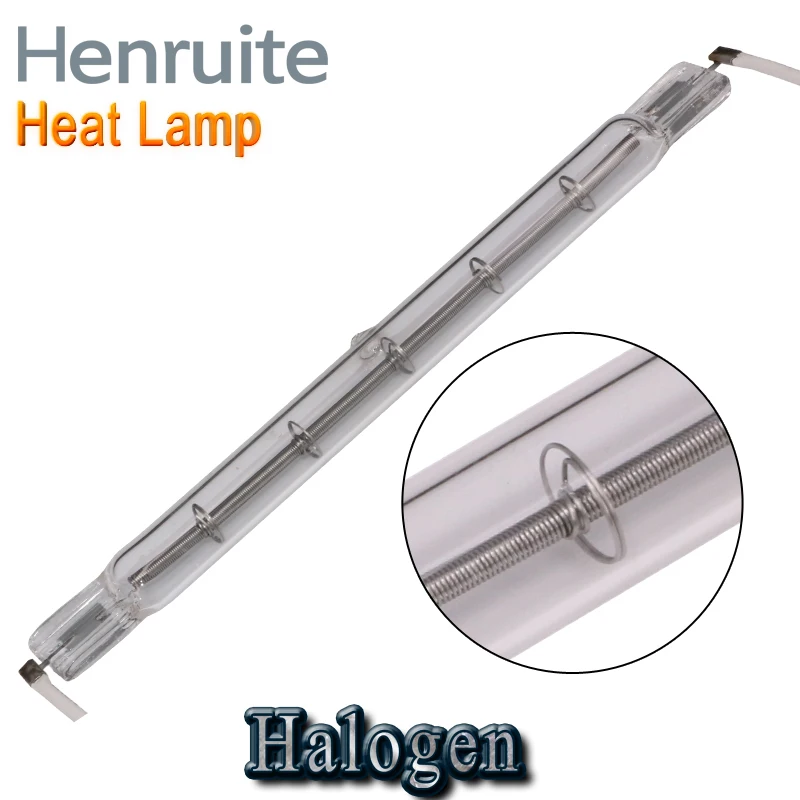 
infrared heating lamp plastic bottle blowing machine heating system 1000w halogen heat lamp clear quartz tube 