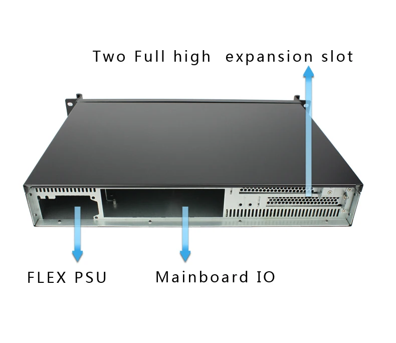 19" inch 1.5U rackmount IPC industrial computer server case