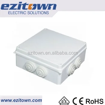 Waterproof Pvc Junction Box Electrical Plastic Junction Box Ip55 With ...