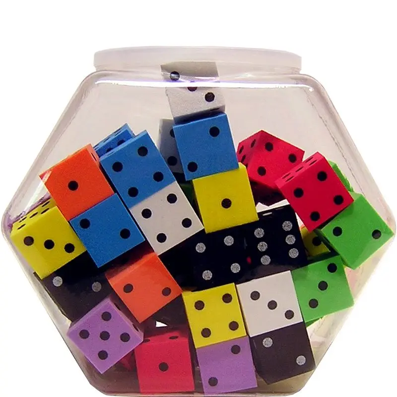 Custom Eva Patterned Foam Dice Foam Sponge Blocks Buy Custom Foam
