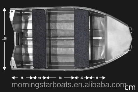 
2018 New small aluminum car topper motor boat for sale 