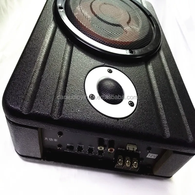 underseat car subwoofer