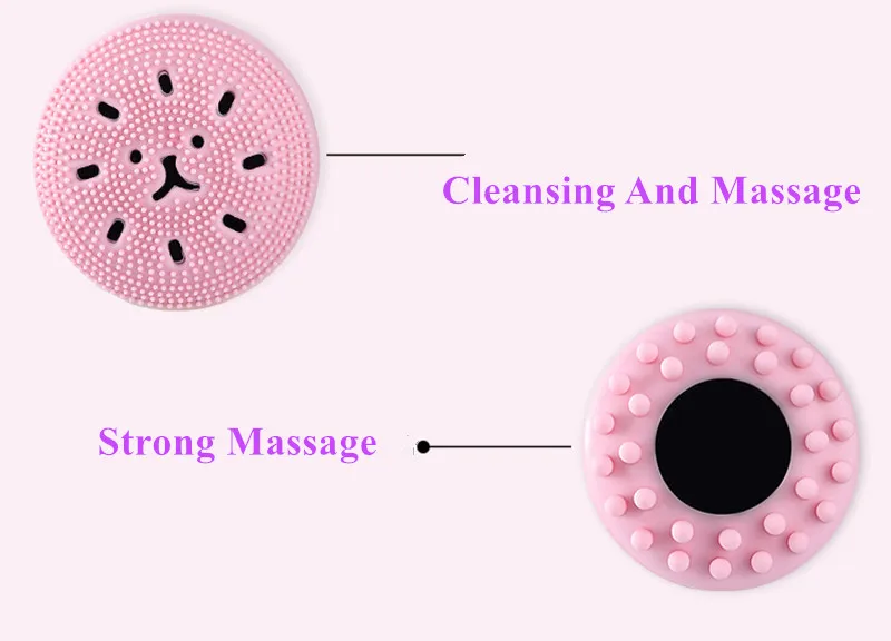 Beauty Product Mini Face Wash Brush Silicone Cleansing Review Set System