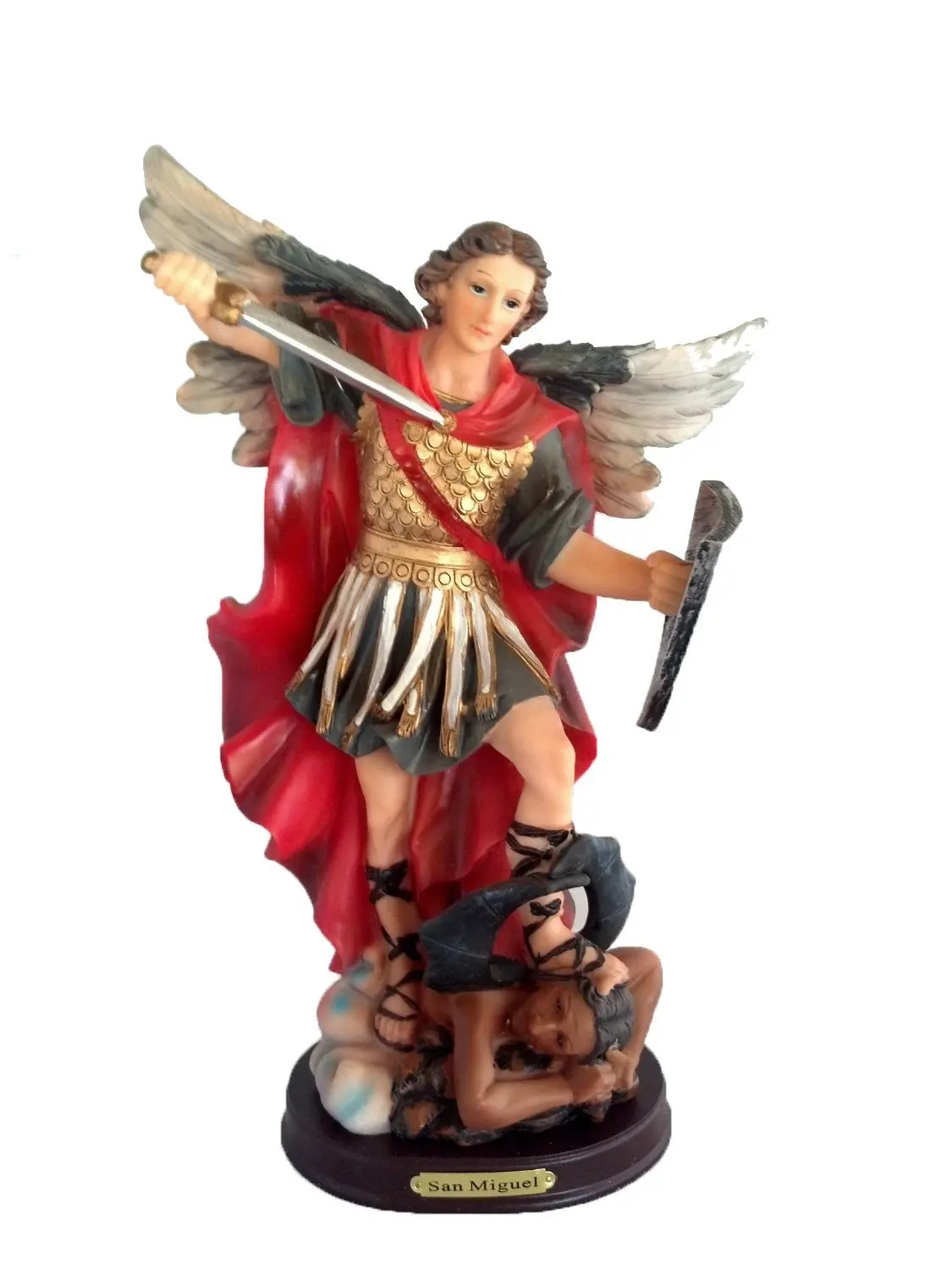 The Blessed Saint Mary Figurine 8 Inch Resin Our Lady Untier Knots Statue