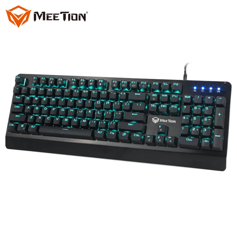 

Best selling Cool design High Quality Computer Accessories Full Keys Anti-ghosting Aluminum Mechanical Gaming Keyboard