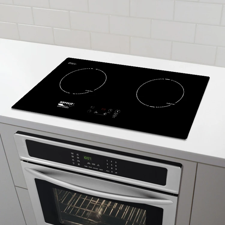 Hone Powerful Black Panel Halfbridge Drive Aluminum Coil Trimline Cooktop Builtin Induction