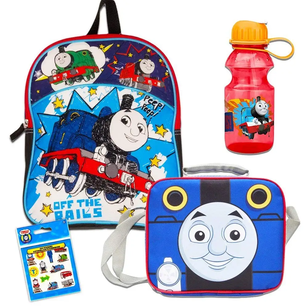 thomas and friends backpack with lunch box