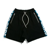 

Custom Vintage Summer Men's casual sports shorts side with monogram letter print biker shorts