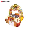 Hot sale kids coin operated drum and music game machine with lottery ticket