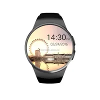 

1.3 inch Full round IPS OGS touch screen KW18 smart watch bluetooth 4.0 watch mobile ce rohs android watch 2G GSM