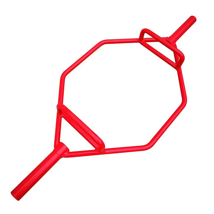 

High quality gym equipment 25mm hex bar, Black&galvanized white