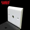 W&B Brand British Standard Bangladesh Style Plastic TV Socket