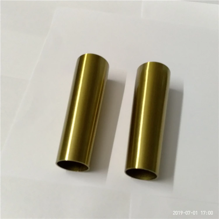 brass chair leg caps (8)