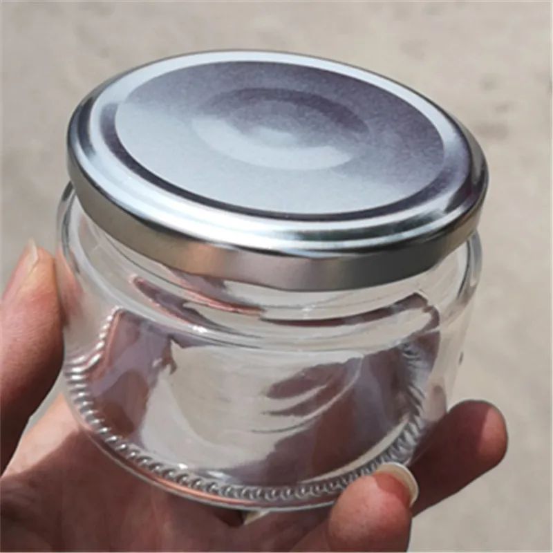 

Linlang shanghai factory direct sale glass jar for jam 250ml