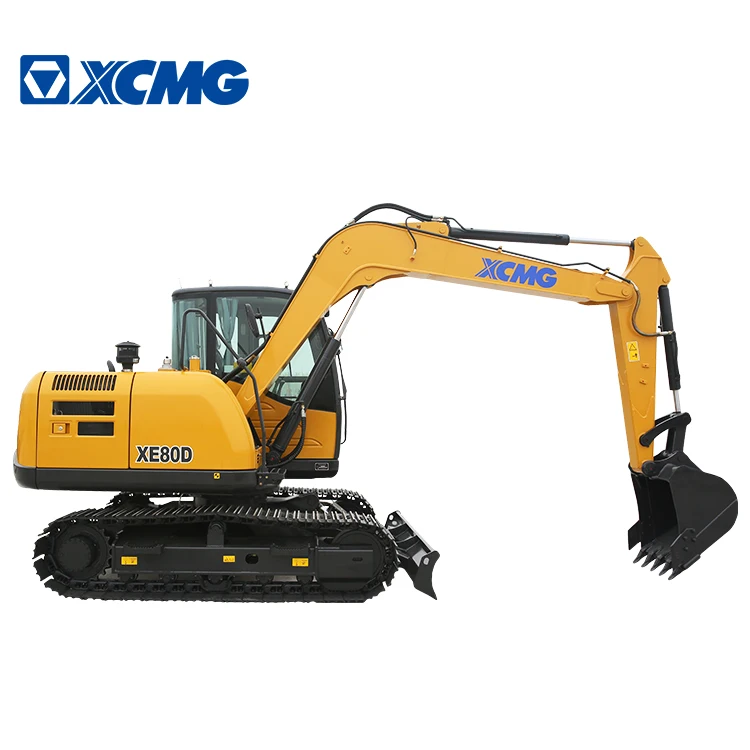 XCMG XE80D 8 ton China small micro mini crawler excavator for sale
