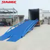 Underground used car parking elevator scissor car lift platform load ramp