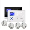 2019 New Design WIFI GSM SMS Best GSM Home Security Alarm System with Wireless Siren Detector Alarm