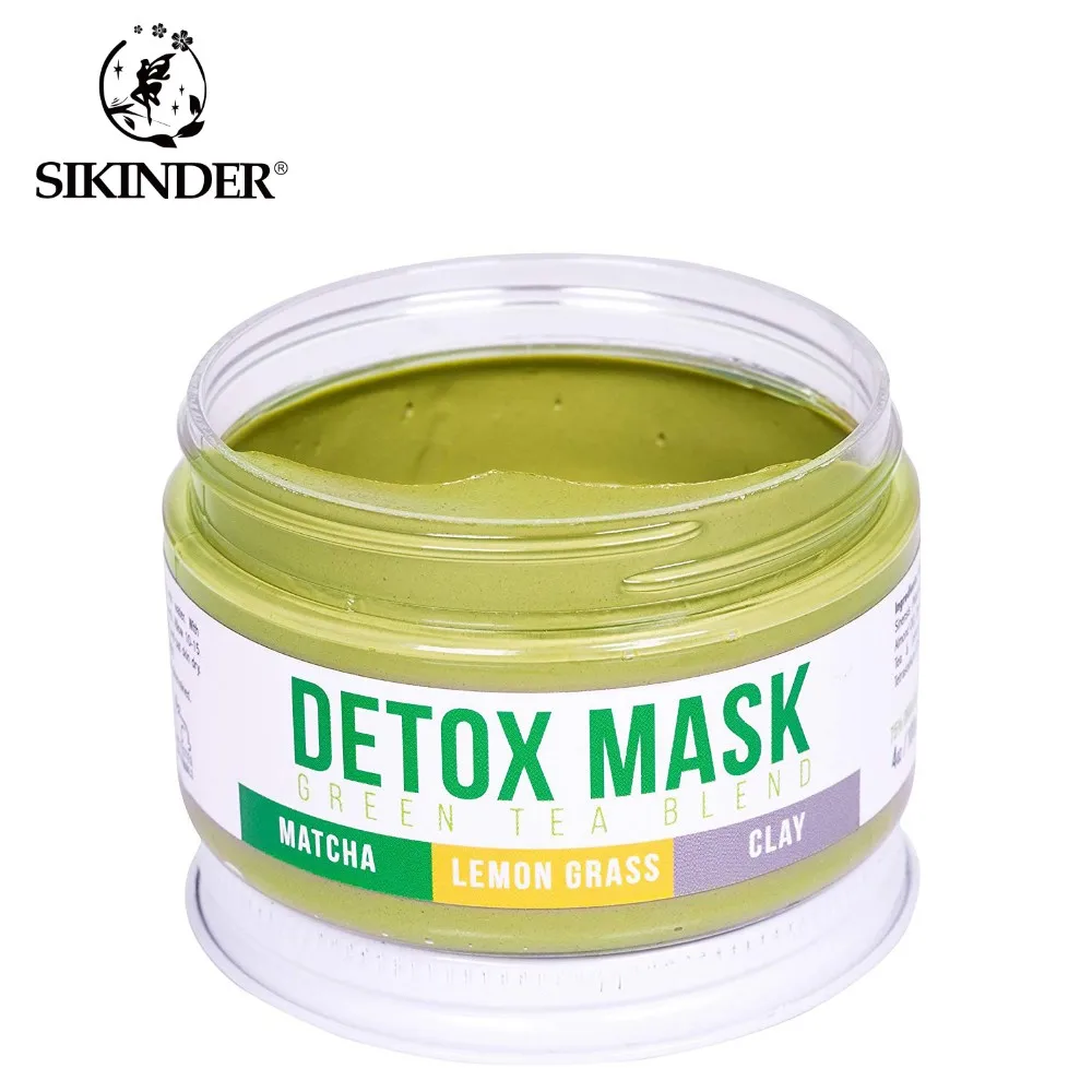 Private Label Whitening Green Clay Mud Mask Antiwrinkle Dead Sea Green