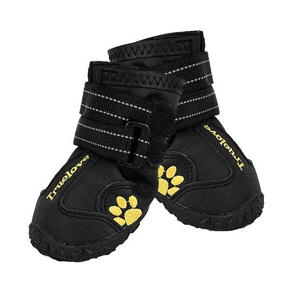 

Wholesale Waterproof Pet Dog Snow Shoes Thick Boots Dog Winter Shoes With Clip, Black,can be custom color
