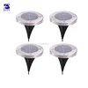 4 Pack - Covboa Solar Powered Ground Light Outdoor Lights Waterproof LED Solar Path Lights Garden Landscape Lighting for Yard,