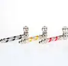 Mettle New Arrival Smoking Pipes Stems Metal Tobacco Smoke Vaporizer Metal Tobacco Pipe