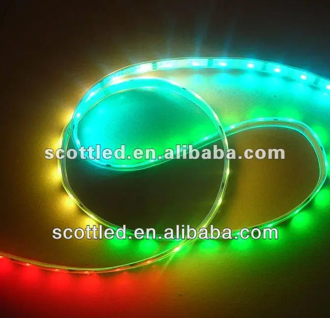 Rohs SMD 5050 WS 2812 WS2812 SK6812 Pixel 5V Addressable Full Color RGB 30 60 144 Leds Flexible LED WS2812B IC Strip Tape