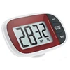 2019 Novelty Soft Silicone Buttons 100 Min Red Kitchen Timer for Cooking Cafe Baking