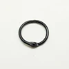 Manufacturer Direct Sale 1 Inch Black Metal Scrapbook Binding Ring