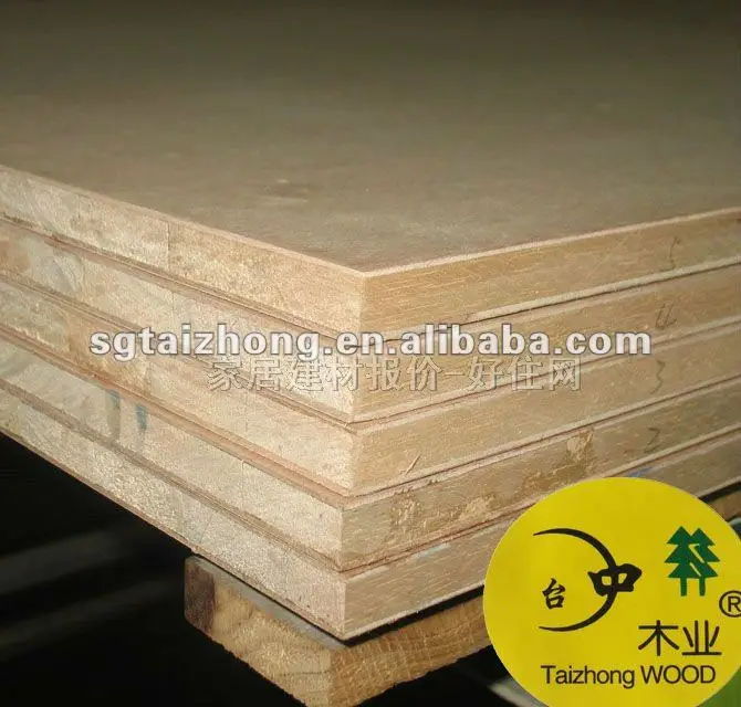 
16mm TAIZHONG Pine Core Block Board 
