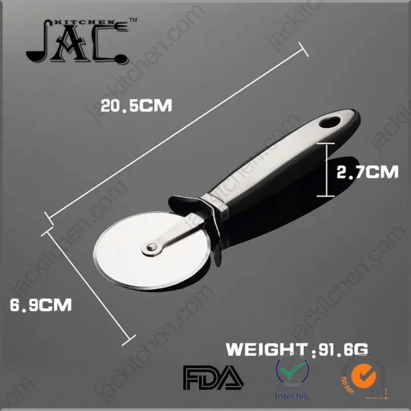 Recyclable Stainless Steel Safety Pizza Cutter