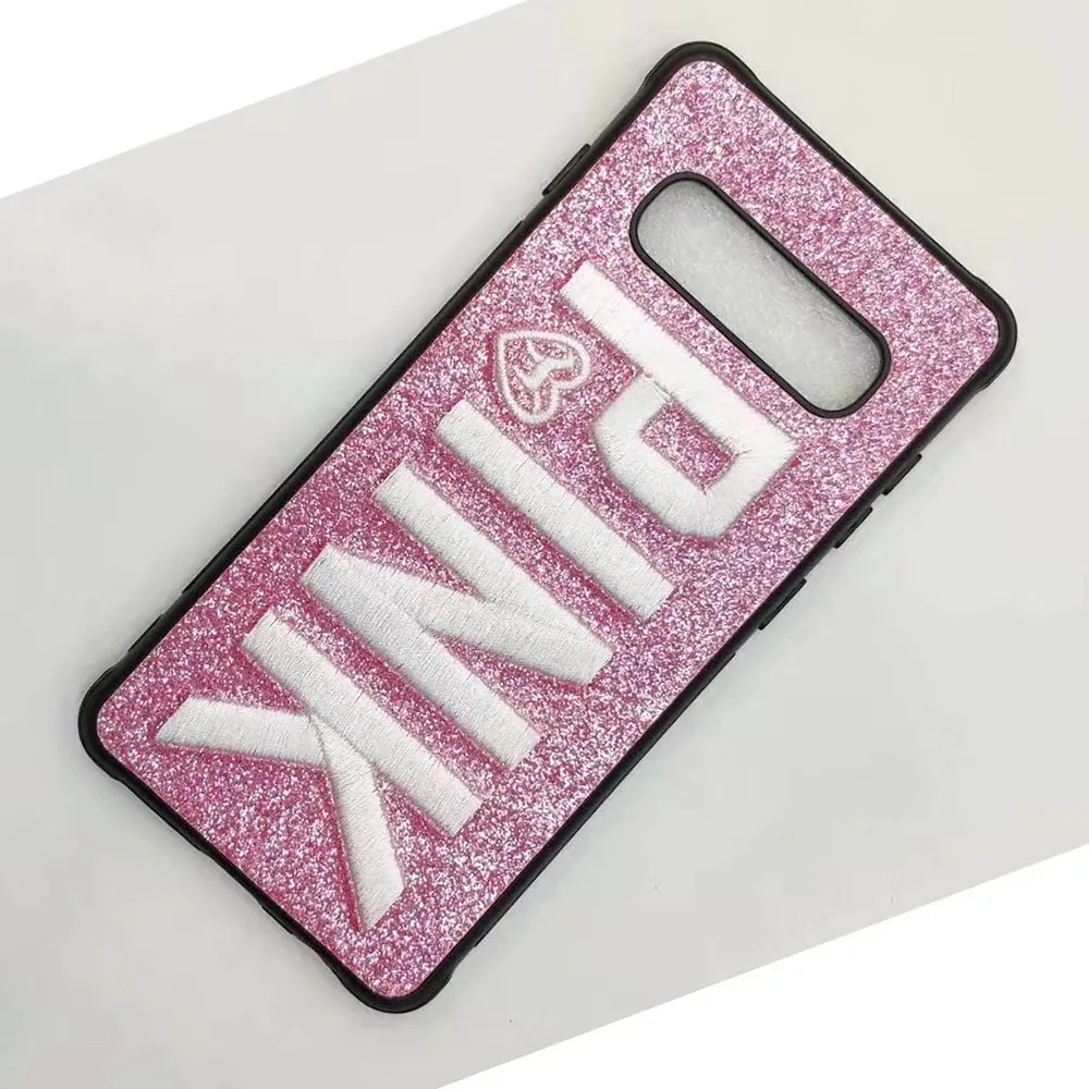 Phone Case for Girl Women, Cute Girly Glitter Bling Sparkly Soft silicone Embroidered Protective Cases for iPhone XR