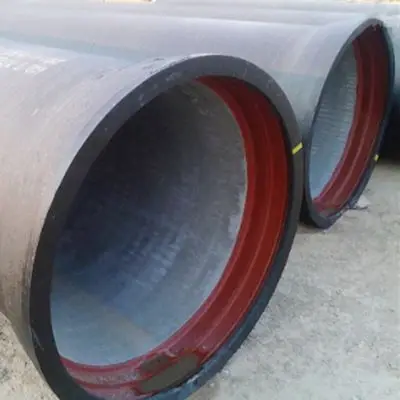 
High quality C40 C30 C25 K9 ISO2531 EN545 ductile cast iron pipe 