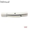 China Product Fashion Original Color Matt Silver Nickel Free Lead Free Stainless Steel Bayonet Clasp
