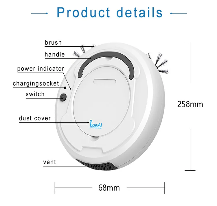 English Version Original Xiaomi Mi Robot Vacuum Cleaner /automatic