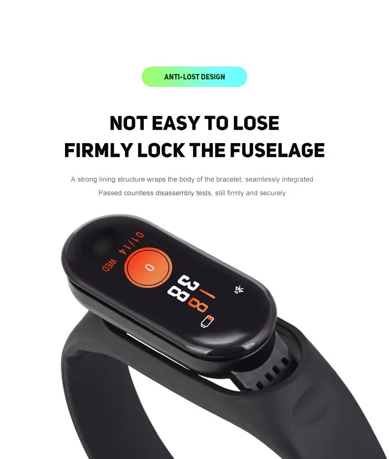 m3 color screen smart watch