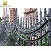 Outdoor decorative wrought iron fence for hot sale