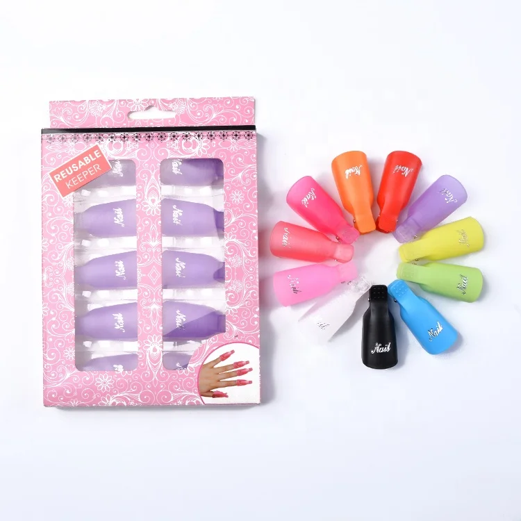 

Plastic Nail Soak off Gel Polish Remover Wrap Gel Soak off Clip Cap, Oem