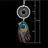 Factory Small Ring Fashion Indian Peacock Feather Dream Catcher