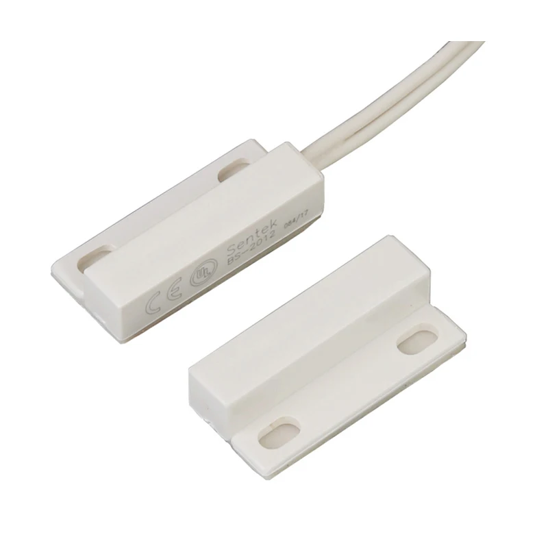 Intruder Burglar Alarm Door Contact Magnetic Reed Switch Flush Mounted Sunk