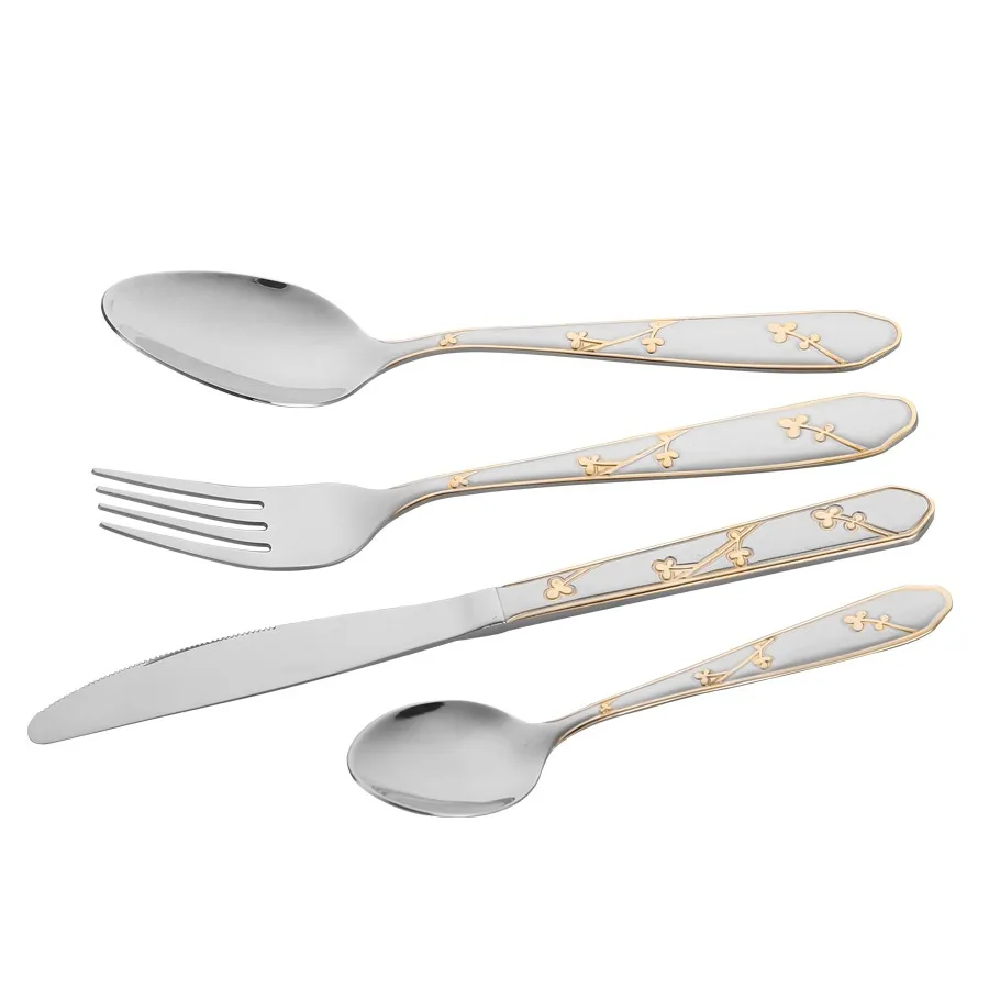 Stainless Steel Inox Cutlery Set,Dull Handle,Home & Restaurant