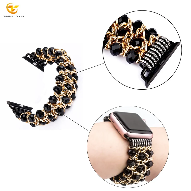 

For Apple Watch High Quality Luxury Charm Watch Bands 42mm 44mm Wrist Band