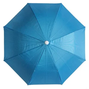 Image of Head umbrellas Colorful Folding Headwear 26" Elastic Headband Cap Umbrella Hat Cap for Party Fishing Gardening Camping Hunting