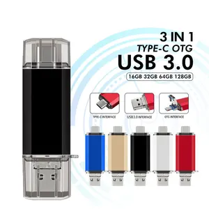 3 1 OTG Metal USB 3.0 Type C Pendrive