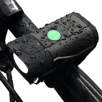 

2019 mountain bicycle front light Safety 400 lumen waterproof usb rechargeable led Cycling light