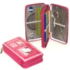 KIDS ZIPPERS TIN PENCIL CASE WITH STATIONERY