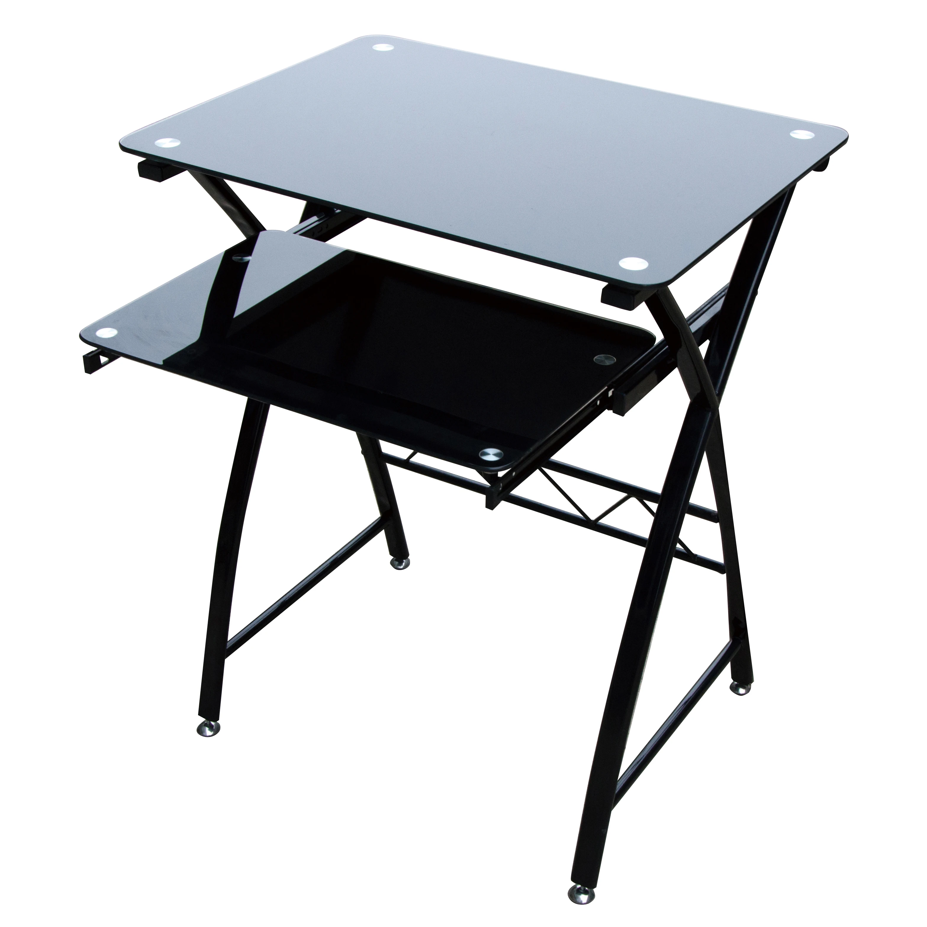Стеклянный стол для ноутбука